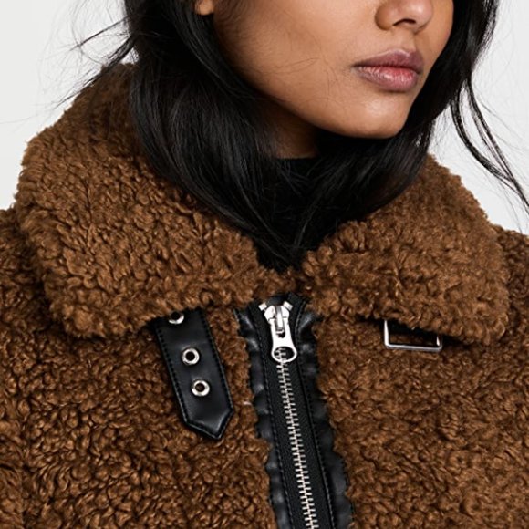 STAND STUDIO - Audrey Jacket - Size EU 40 - Sherpa - Picture 3 of 3